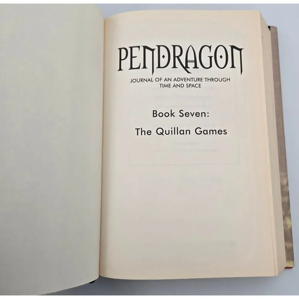 Pendragon Book 7: The Quillan Games by D.J. MacHale (Hardcover)